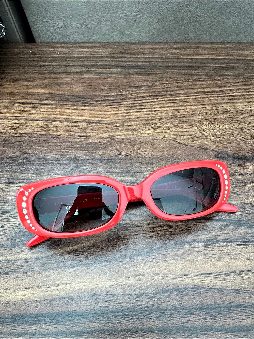 Crap Eyewear The Sugar Rush Red Rhinestone Sunglasses - Never Worn / New